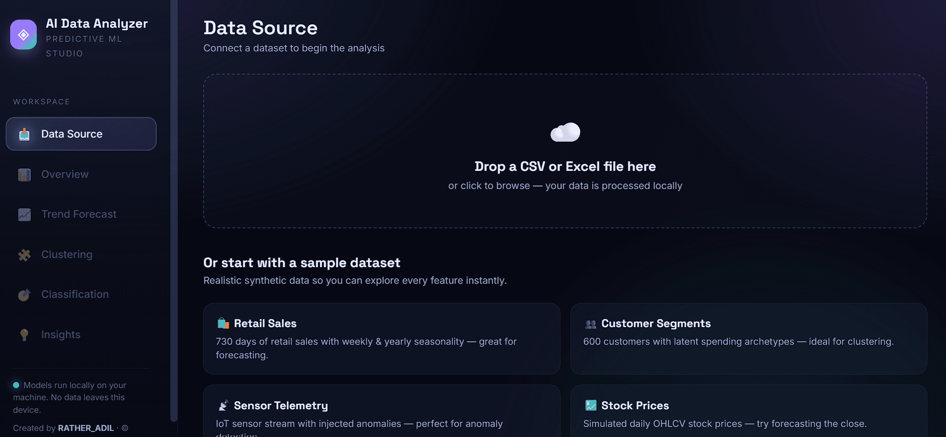 AI Data Analyzer